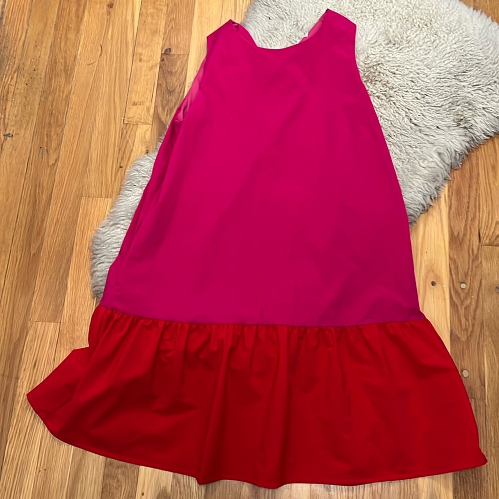 Great TCEC dress hot pink and red large